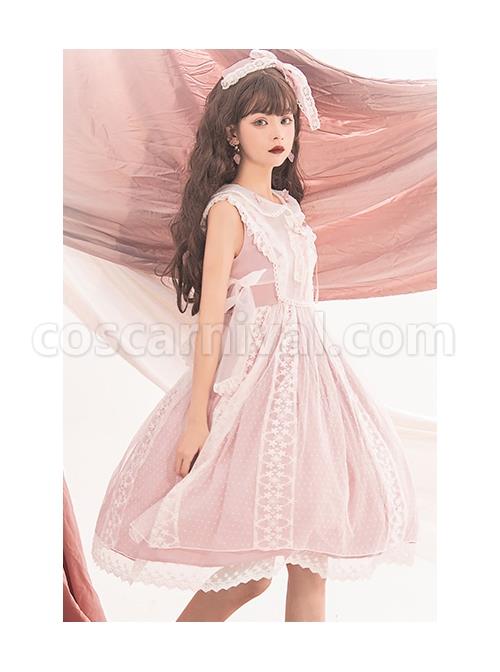 Sugar-Dream-Series-JSK-Spring-Autumn-High-Waist-Short-Sleeve-Pink-Lace-Bow-Elegant-Sweet-Lolita-Sling-Long-Dress-And-Bib-coscarnival-1765.jpg