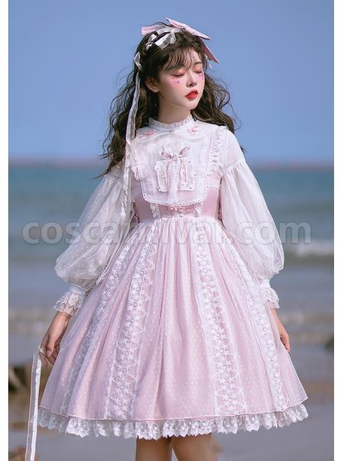 Sugar-Dream-Series-JSK-Spring-Autumn-High-Waist-Short-Sleeve-Pink-Lace-Bow-Elegant-Sweet-Lolita-Sling-Long-Dress-And-Bib-coscarnival-1781.jpg