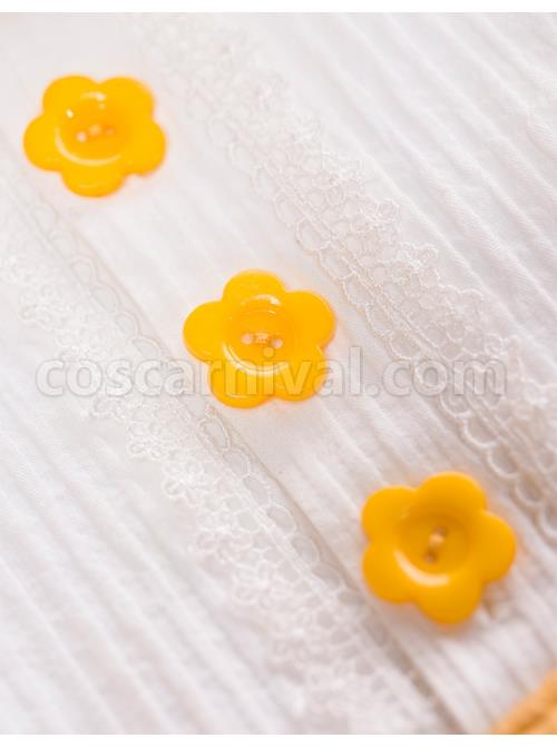 Summer-Ramune-Series-OP-Classic-Lolita-Pleated-Lace-Bow-Flower-Pattern-Button-Decoration-Dress-Set-coscarnival-2092