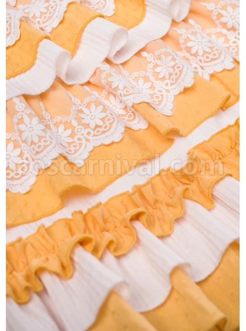 Summer-Ramune-Series-OP-Classic-Lolita-Pleated-Lace-Bow-Flower-Pattern-Button-Decoration-Dress-Set-coscarnival-2108