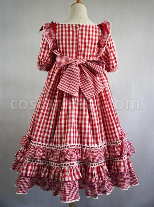 Summer-Resort-Girls-Plaid-High-Waist-Sweet-Lolita-Short-Sleeves-Dress-coscarnival-414.jpg