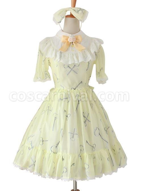 Sweet-Chiffon-Lace-Print-Bow-Knot-Sweet-Lolita-Short-Sleeve-Dress-coscarnival-1270.jpg