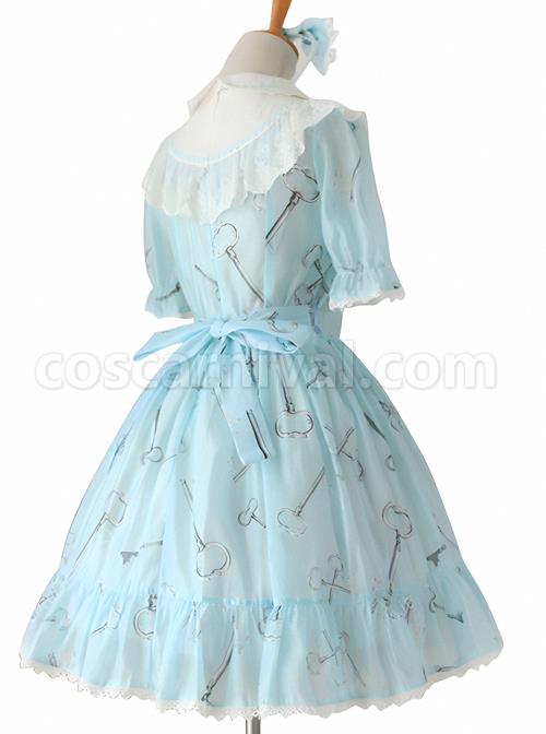 Sweet-Chiffon-Lace-Print-Bow-Knot-Sweet-Lolita-Short-Sleeve-Dress-coscarnival-1296.jpg