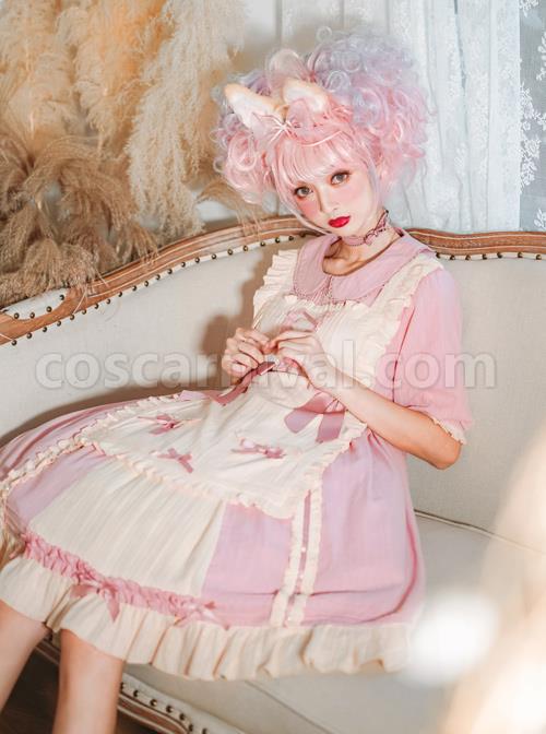 Sweet-Cream-Series-OP-Doll-Collar-Classic-Lolita-Short-Lolita-Dress-coscarnival-3600