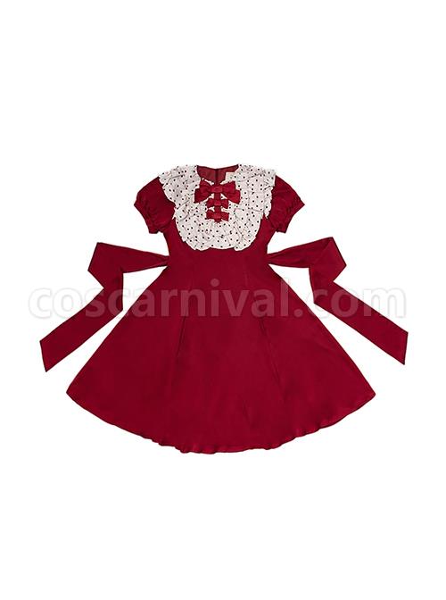 Sweet-Lolita-Ruffled-Round-Neck-Profile-Cute-Big-Bow-Satin-HeartShooting-Short-Sleeve-A-Line-Dress-coscarnival-1726.jpg