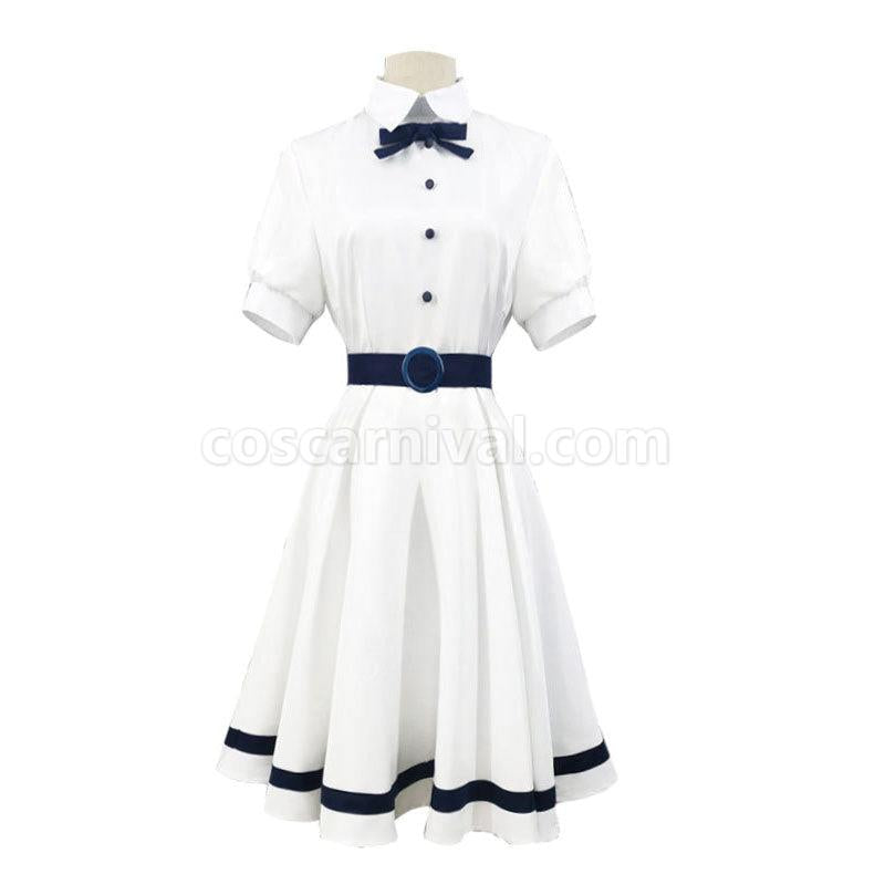 Takt Op. Destiny Musicart Destiny White Dress Cosplay Costumes coscarnival01114316