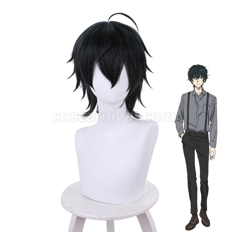 Takt Op. Destiny Takt Asahina Black Cosplay Wigs coscarnival01119170