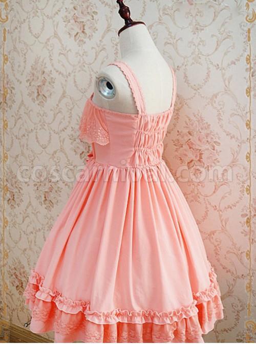 Tank-Straps-And-Lace-Trimmed-Neckline-Bowknot-Pink-Dress-coscarnival-595.jpg
