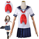Teasing Master Takagi san Takagi san Uniform Cosplay Costumes coscarnival01112587
