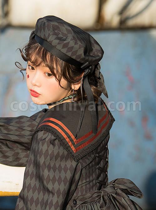 Ten Little Indians Series OP Gothic Lolita Long Sleeve Dress coscarnival