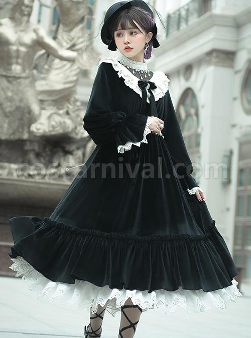 Tenderness-Champs-Elysees-Series-OP-Elegant-Velvet-Classic-Lolita-Long-Sleeve-Dress-coscarnival-80