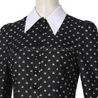 The Addams Family Wednesday Addams Christina Ricci Cosplay Costume coscarnival01112425