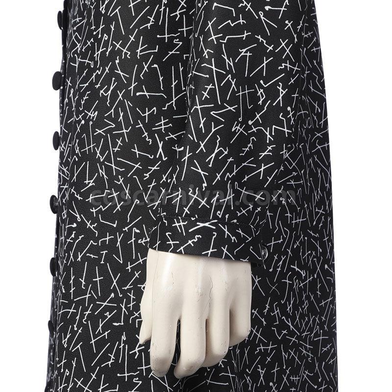 The Addams Family Wednesday Addams Christina Ricci Cosplay Costumes coscarnival01112604