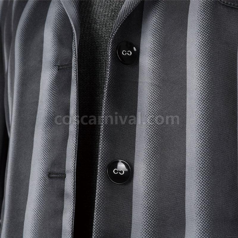 The Addams Family Wednesday Addams School Uniform Cosplay Costumes coscarnival01111361