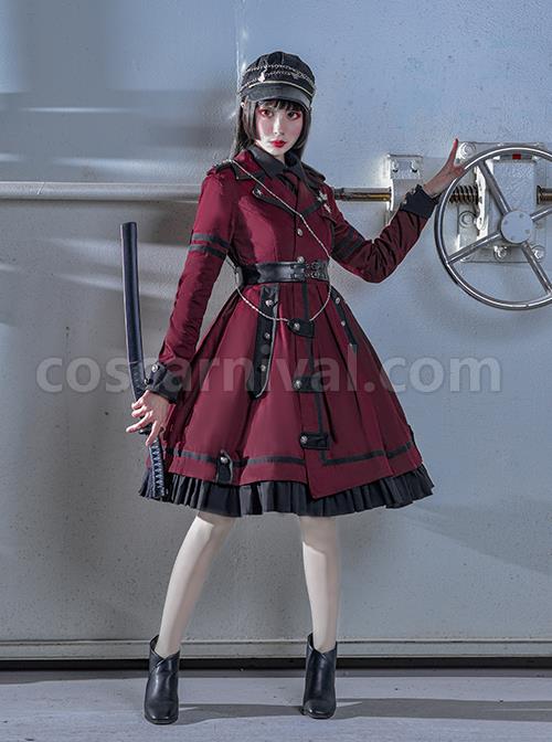 The-Battle-Of-The-Jedi-Series-OP-Military-Style-Lolita-Autumn-Winter-Long-Sleeve-Dress-And-Shirt-Set-coscarnival-568