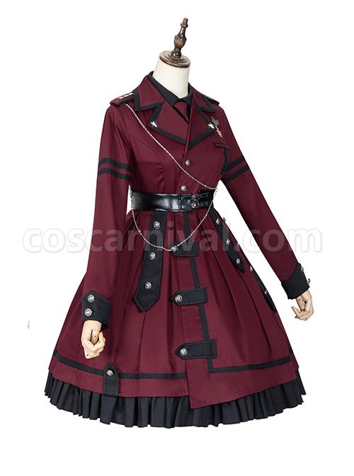 The-Battle-Of-The-Jedi-Series-OP-Military-Style-Lolita-Autumn-Winter-Long-Sleeve-Dress-And-Shirt-Set-coscarnival-573