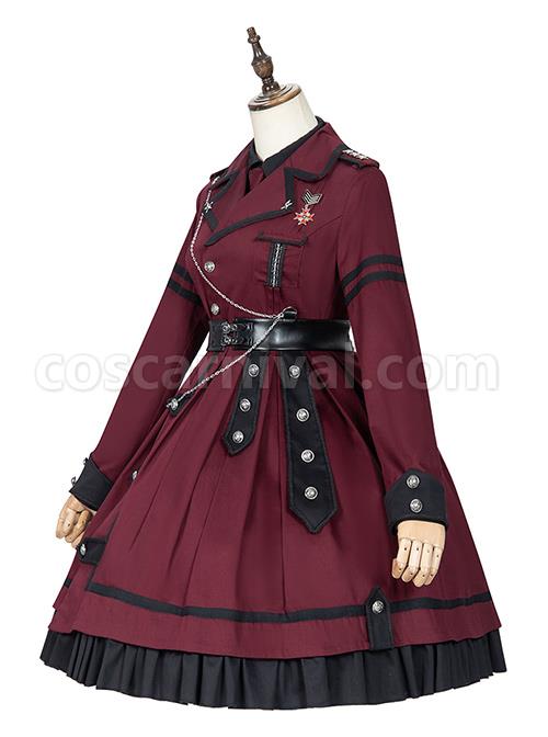 The-Battle-Of-The-Jedi-Series-OP-Military-Style-Lolita-Autumn-Winter-Long-Sleeve-Dress-And-Shirt-Set-coscarnival-575