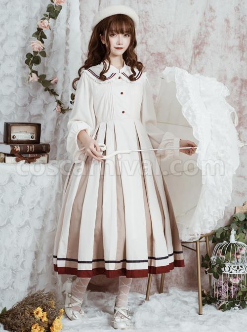 The-Distant-Letter-Series-Elegant-Pure-Color-Classic-Lolita-Autumn-Winter-Sleeveless-Dress-And-Shirt-Set-coscarnival-4369