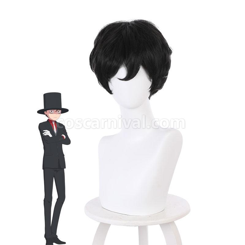 The Duke of Death and His Maid Duke Black Short Cosplay Wigs coscarnival011110337