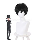 The Duke of Death and His Maid Duke Black Short Cosplay Wigs coscarnival011110337
