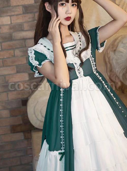 The-Forest-Of-Morning-Mist-Series-OP-Classic-Lolita-Short-Sleeve-Dress-coscarnival-2001