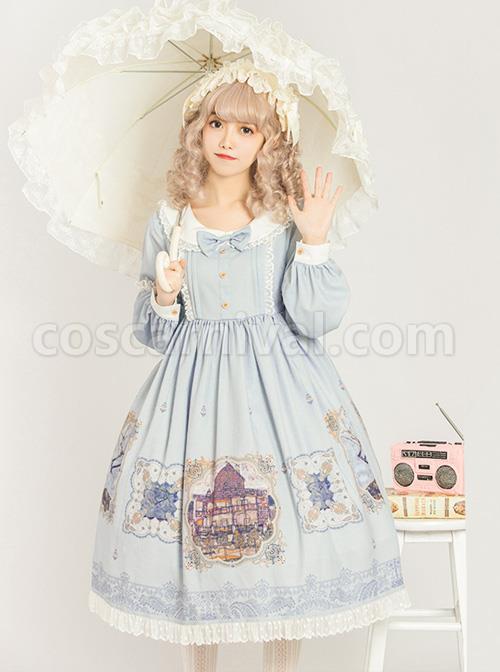 The-Gallery-Series-OP-Printing-Classic-Lolita-Light-Blue-Long-Sleeve-Dress-coscarnival-4088