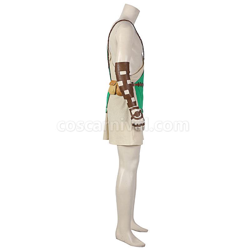 The Legend of Zelda Breath of The Wild 2 Link Fullsuit Cosplay Costumes coscarnival01118018
