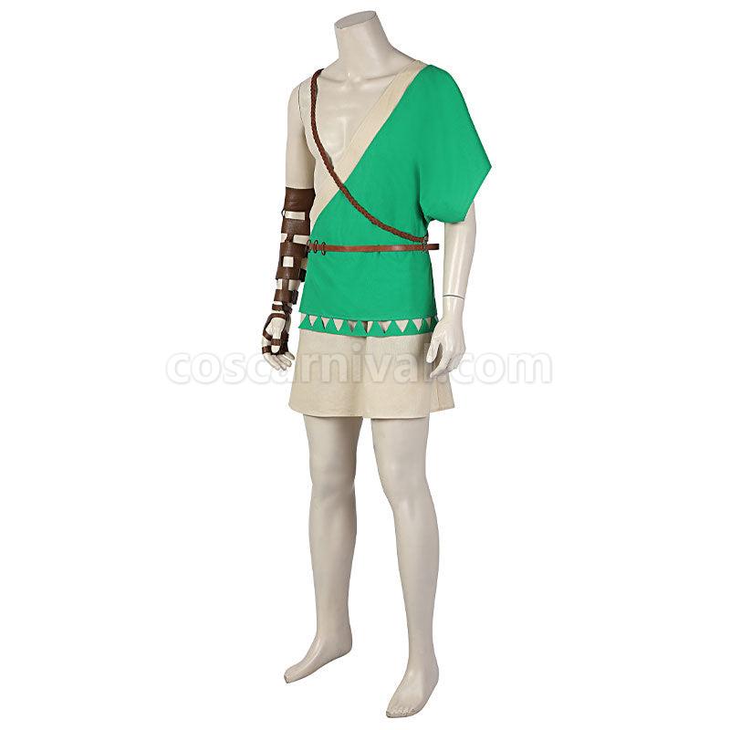 The Legend of Zelda Breath of The Wild 2 Link Fullsuit Cosplay Costumes coscarnival01118027
