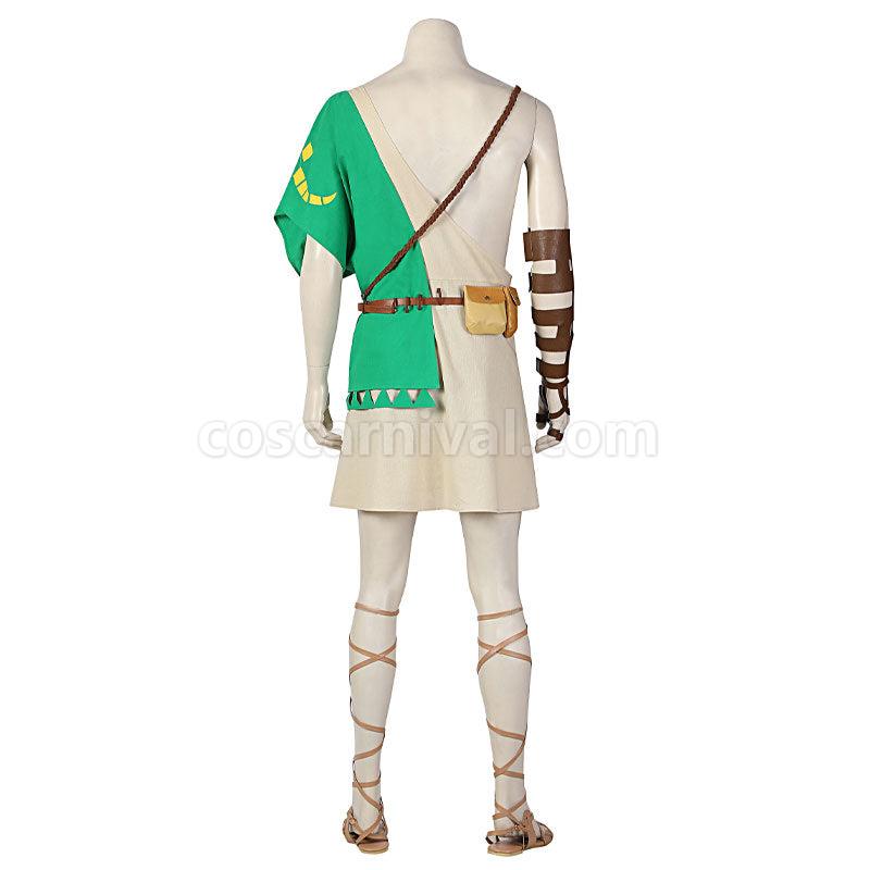 The Legend of Zelda Breath of The Wild 2 Link Fullsuit Cosplay Costumes coscarnival01118045