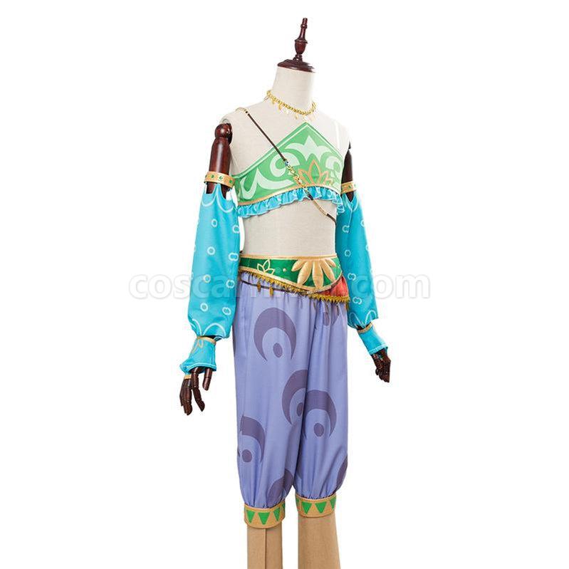 The Legend of Zelda Breath of the Wild Gerudo Link Halloween Cosplay Costume coscarnival011116957