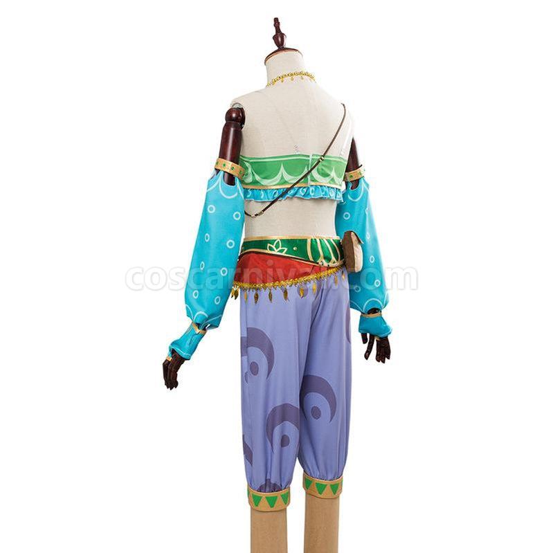 The Legend of Zelda Breath of the Wild Gerudo Link Halloween Cosplay Costume coscarnival011116977