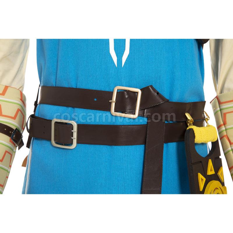 The Legend of Zelda Breath of the Wild Link Fullset Cosplay Costumes coscarnival01119888