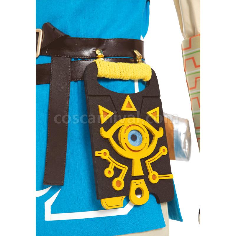 The Legend of Zelda Breath of the Wild Link Fullset Cosplay Costumes coscarnival01119897