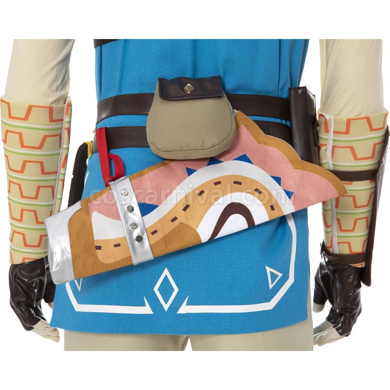 The Legend of Zelda Breath of the Wild Link Fullset Cosplay Costumes coscarnival01119906