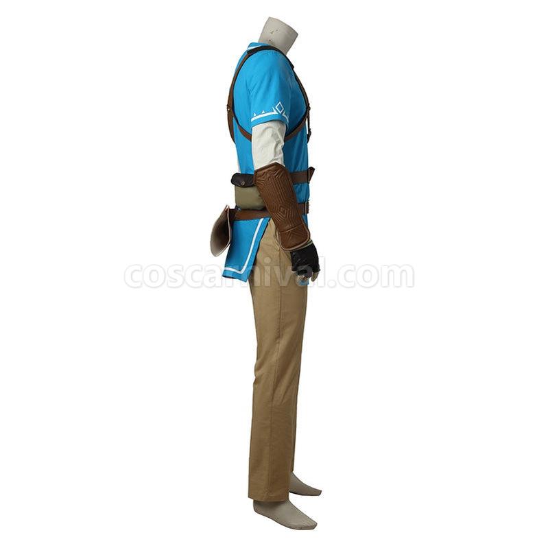 The Legend of Zelda Breath of the Wild Link Outfits Cosplay Costume coscarnival011112501