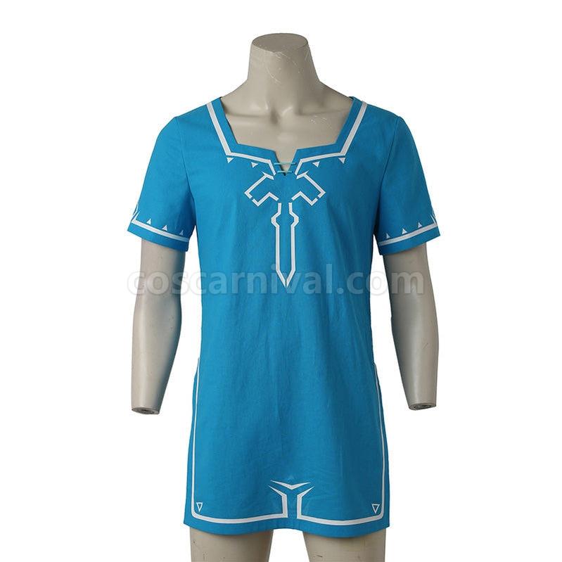 The Legend of Zelda Breath of the Wild Link Outfits Cosplay Costume coscarnival011112504