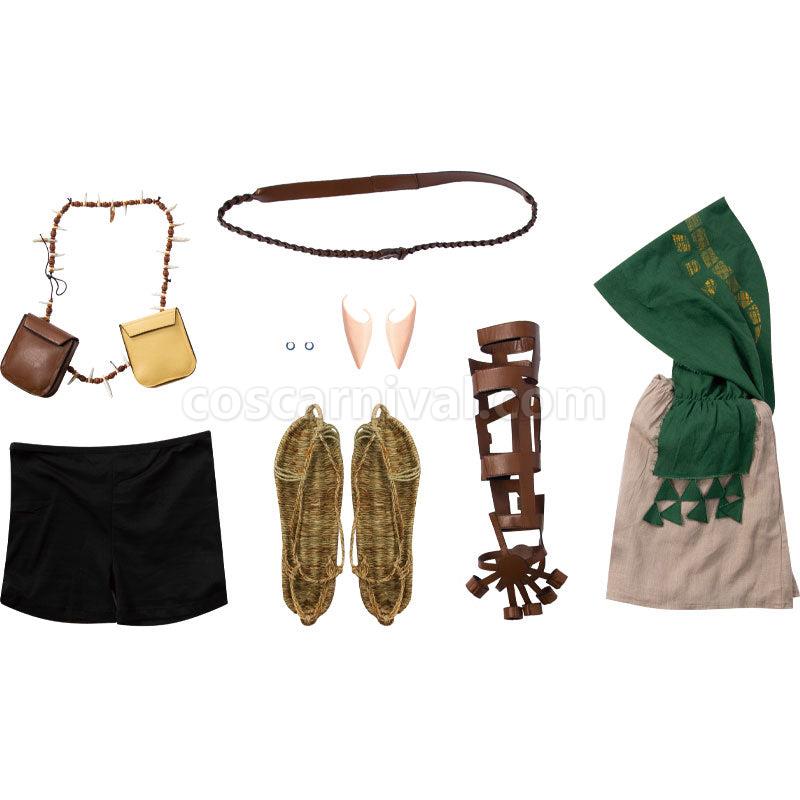 The Legend of Zelda Breath of the wild 2 Link Cosplay Costumes coscarnival01111566