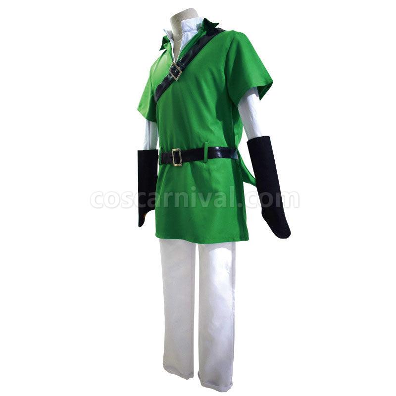 The Legend of Zelda Skyward Sword Link Cosplay Costume coscarnival01115189