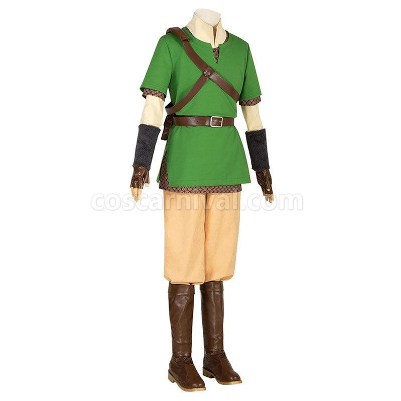 The Legend of Zelda Skyward Sword Link Fullsuit Cosplay Costumes coscarnival011111132