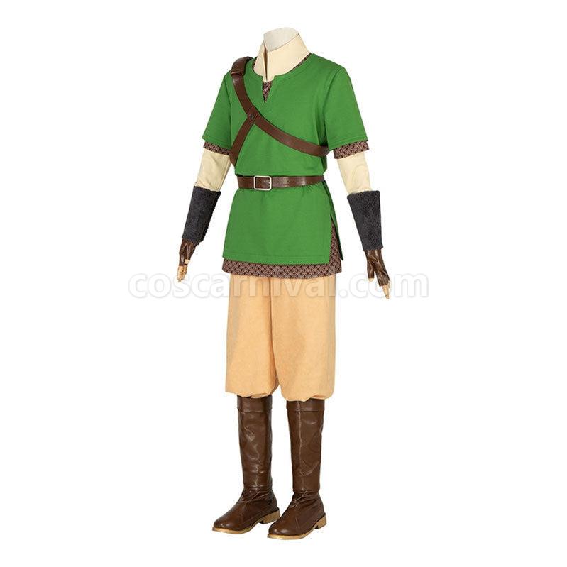 The Legend of Zelda Skyward Sword Link Fullsuit Cosplay Costumes coscarnival011111141