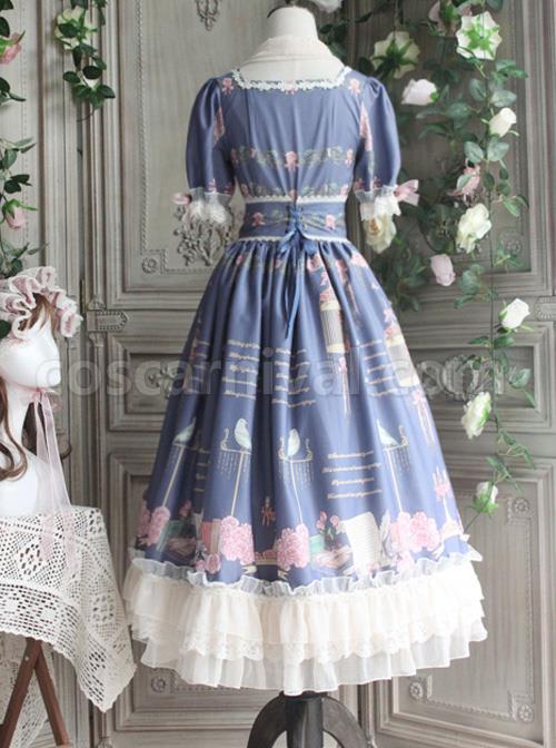 The-Poetry-Of-Roses-Series-Elegant-Classic-Lolita-Short-Sleeves-Long-Dress-coscarnival-4408