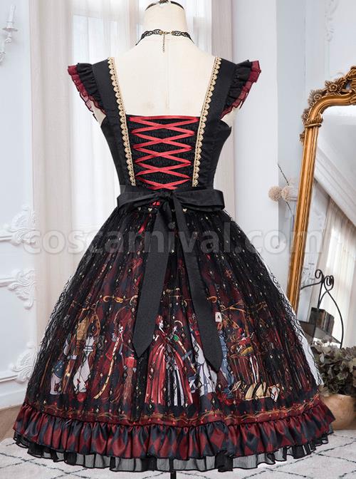 The Queen Of Hearts Series JSK Gothic Lolita Dress coscarnival