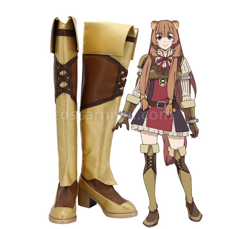 The Rising Of The Shield Hero Raphtalia Cosplay Shoes coscarnival01116838