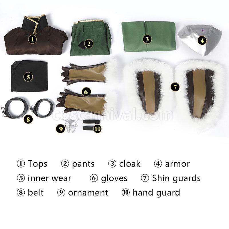 The Rising of the Shield Hero Naofumi Iwatani Cosplay Costumes coscarnival01116834