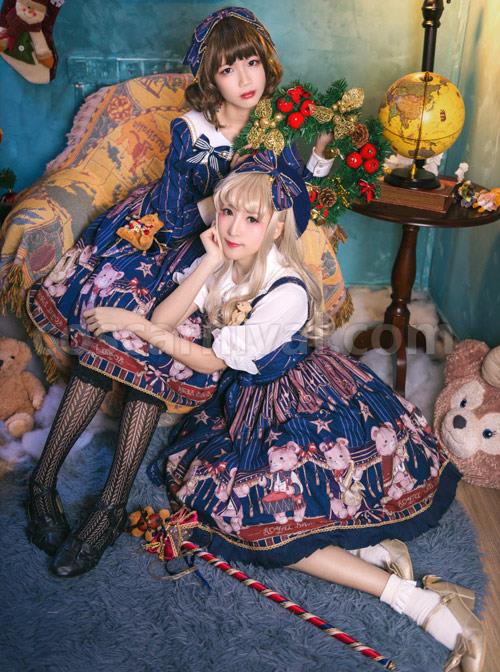 The-Royal-Bears-Band-Classic-Lolita-Sleeveless-Dress-coscarnival-3980