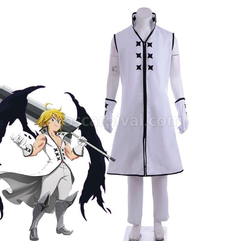 The Seven Deadly Sins Kamigami no Gekirin Meliodas Cosplay Costumes coscarnival01114085