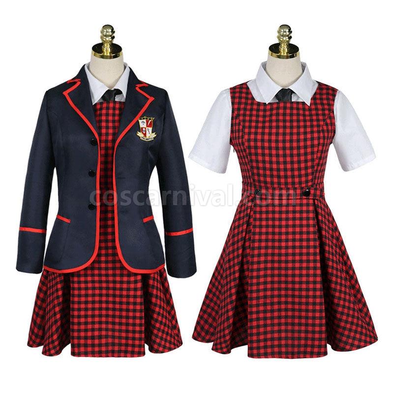 The Umbrella Academy Female JK School Uniform Cosplay Costumes coscarnival011114152