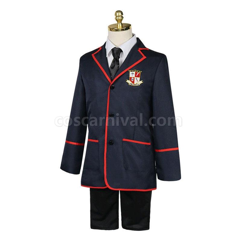 The Umbrella Academy Male School Uniform Cosplay Costumes coscarnival011114122