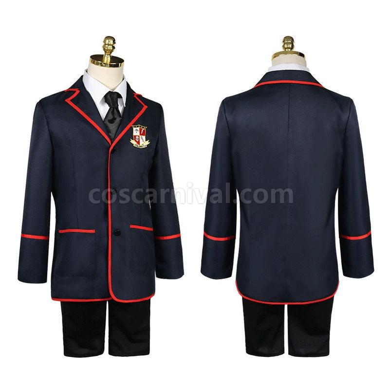 The Umbrella Academy Male School Uniform Cosplay Costumes coscarnival011114130