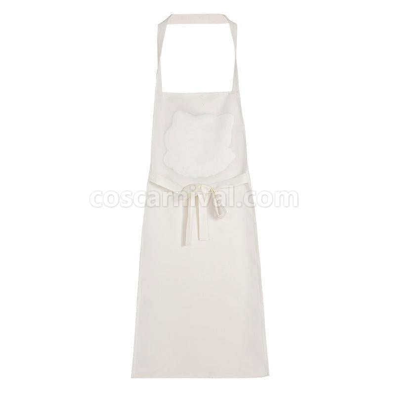 The Way of The Househusband Tatsu White Apron Cosplay coscarnival011111459